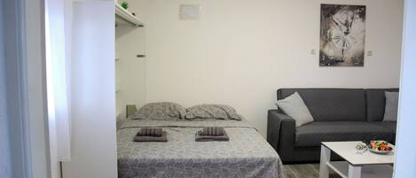 1 chambre, fer et planche à repasser, Wi-Fi gratuit, draps fournis