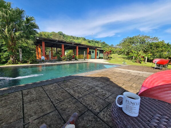 Outdoor pool - Los Gallitos Eco Lodge (Sarapiquí)
