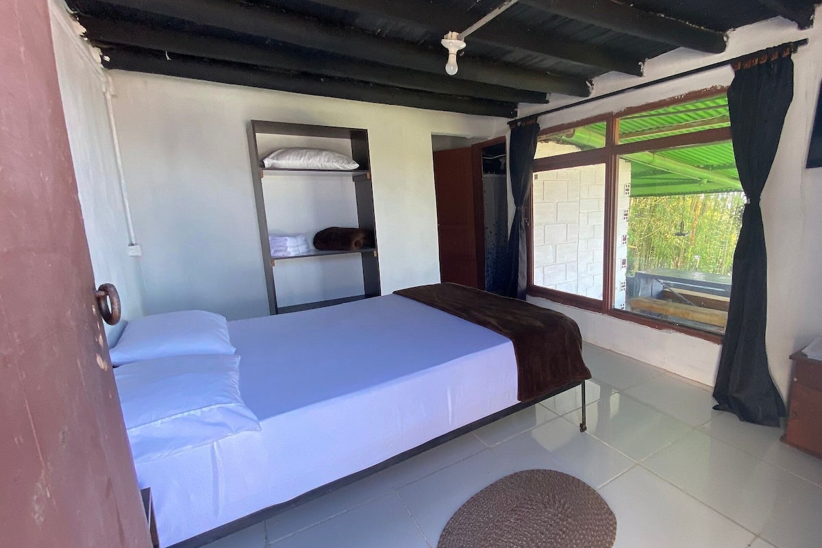 Basic Double Room | 1 bilik tidur, Wi-fi percuma, cadar katil, akses kerusi roda