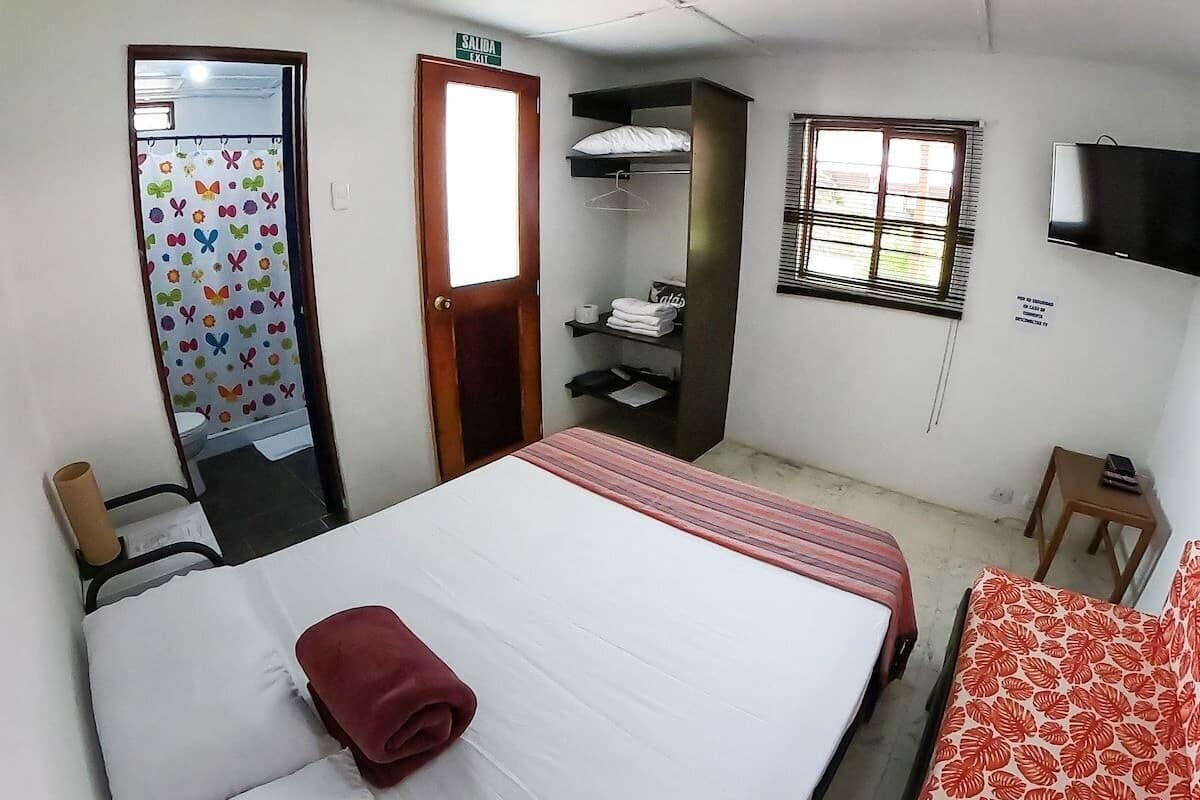 Basic Double Room | 1 bilik tidur, Wi-fi percuma, cadar katil, akses kerusi roda