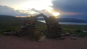 Exterior detail - Ururi Wasi (Isla Amantani)