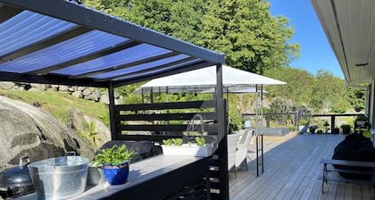 Sea near idyll south of Gothenburg