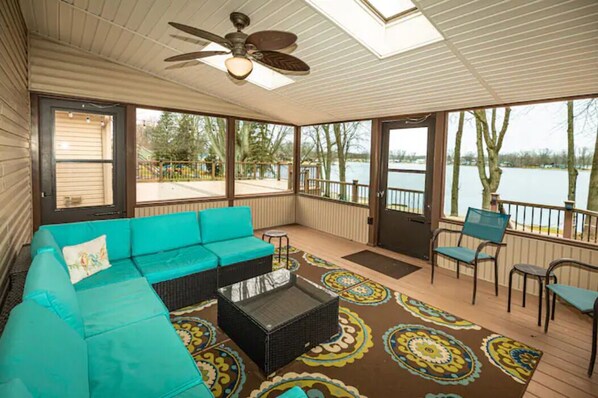 TV, DVD player - The Sanctuary on Golden Lake (Pleasant Lake)