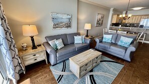 Smart TV, DVD player - Gulf-Front Corner Unit, *Million Dollar Views*,Huge balcony,Free Beach Chairs (Panama City Beach)