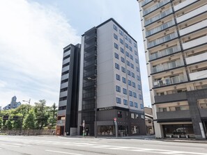 Voorkant van accommodatie