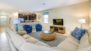 Villa, Multiple Beds | Living room - Champions Gate 1450rf (Davenport)