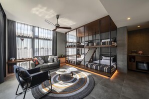 Lively Loft Room with Terrace | In-room safe, desk, laptop workspace, blackout drapes - THE LIVELY TOKYO AZABUJUBAN (Tokyo)