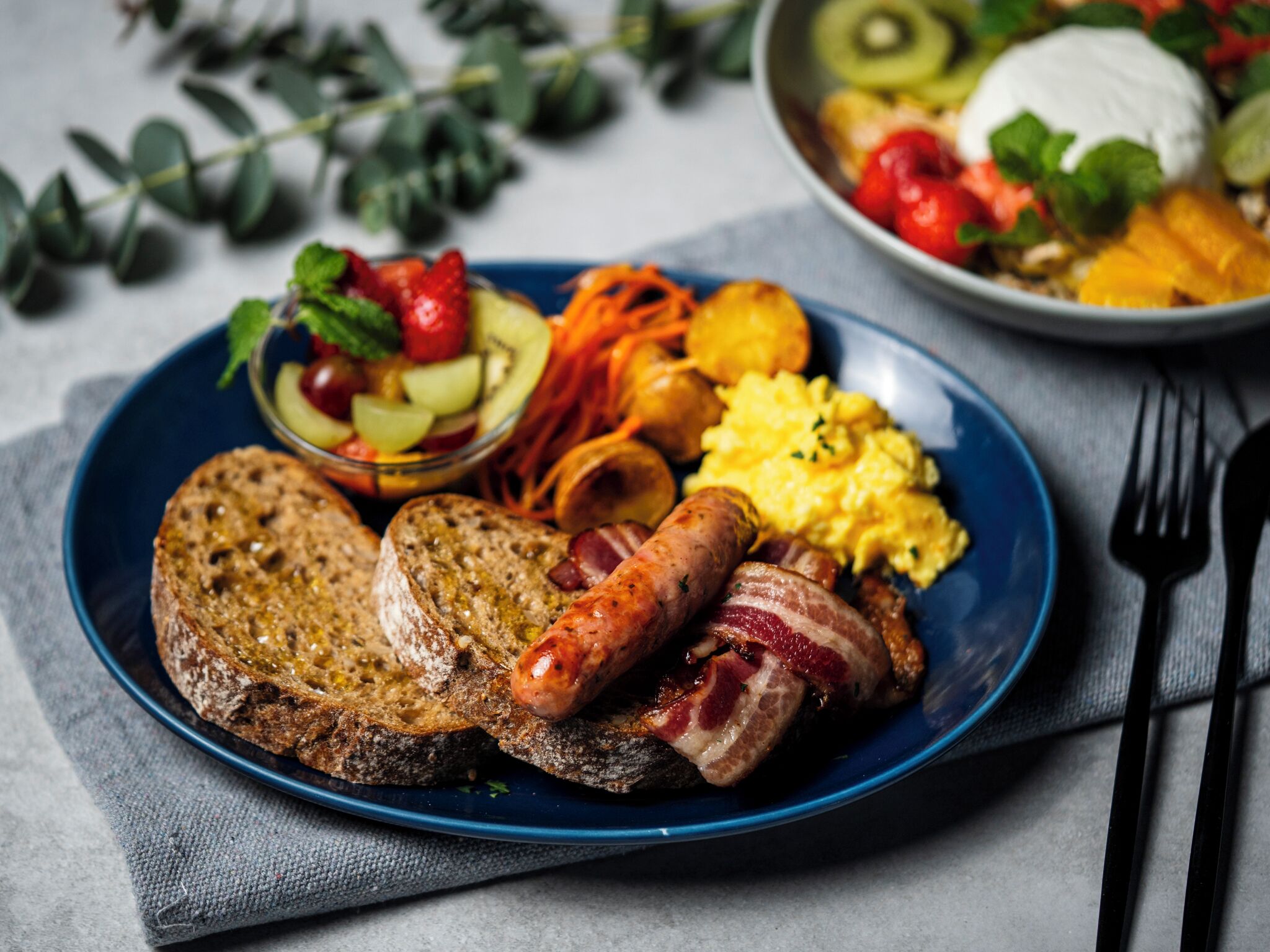 Desayuno inglés todos los días (con cargo) 
