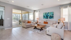 Villa, flere senger | Oppholdsrom