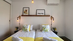 2 habitaciones, tabla de planchar con plancha y wifi gratis