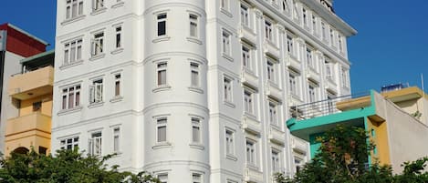 Fassade der Unterkunft