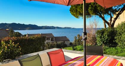 Appartement plein pieds calme vue sur mer