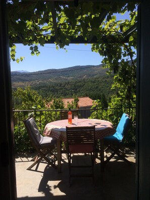 Outdoor dining - Rabouillet: country holiday home - 3 rooms - 4/5 persons (Rabouillet)