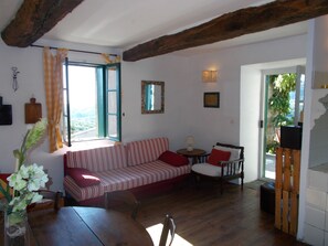 DVD player, books, stereo - Rabouillet: country holiday home - 3 rooms - 4/5 persons (Rabouillet)