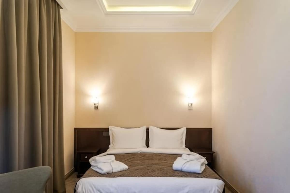 Minibar, in-room safe, desk, blackout drapes