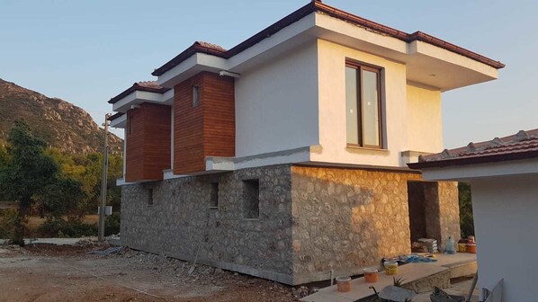 Façade de l’hébergement