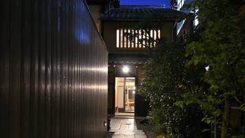 Front of property - evening/night