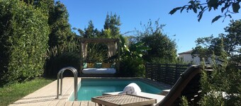 Pretty house with private garden on the hills of Cagnes sur Mer
