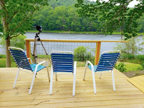 Tiny House on Spectacular Riverfront Property - Private Access to Delaware River