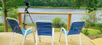 Tiny House on Spectacular Riverfront Property - Private Access to Delaware River