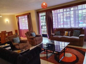 Sala de estar en el lobby