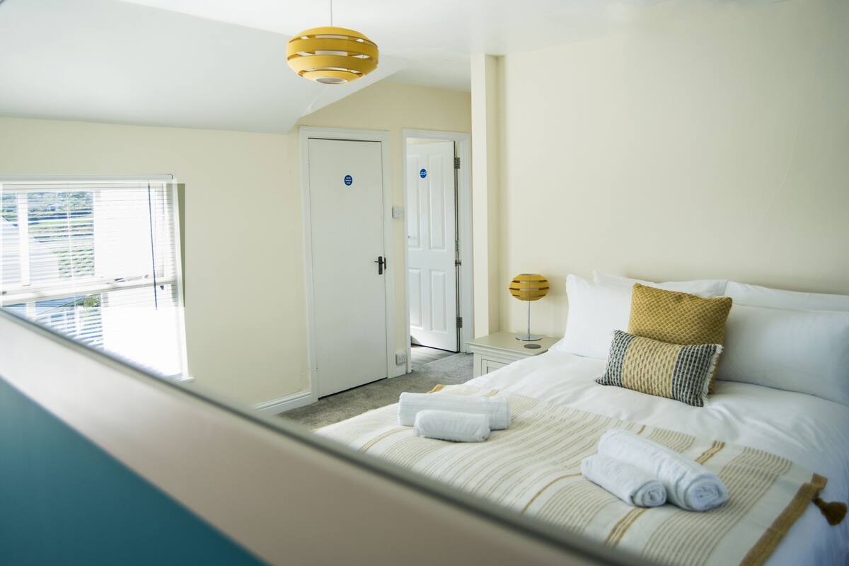 Chambre luxueuse double, salle de bain attenante, vue sur la mer (Sea View) | Wi-Fi