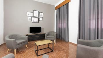 Sala de estar en el lobby