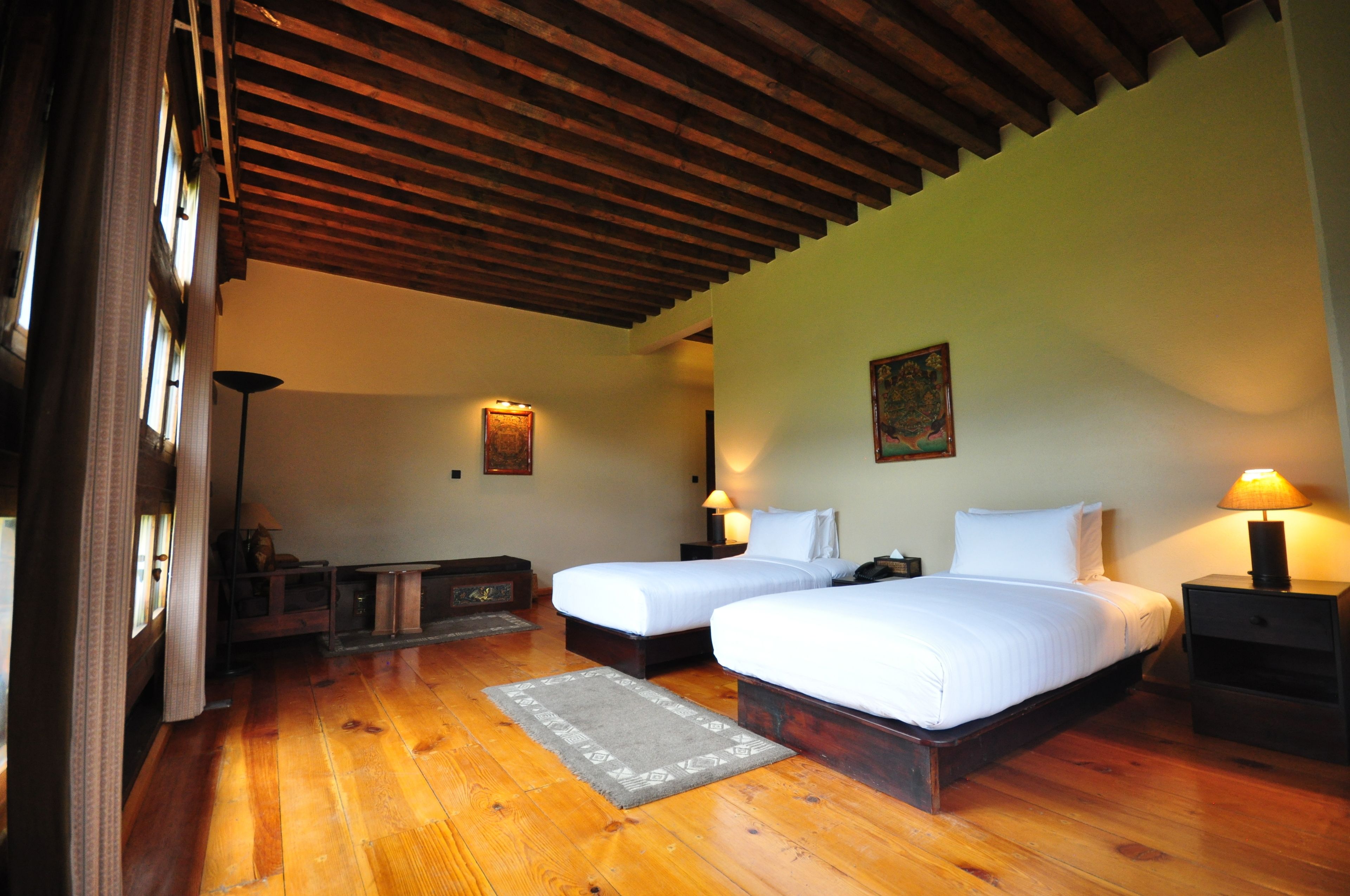 Deluxe-værelse med 2 enkeltsenge | Minibar, ekstra senge (tillægsgebyr), gratis Wi-Fi, sengetøj