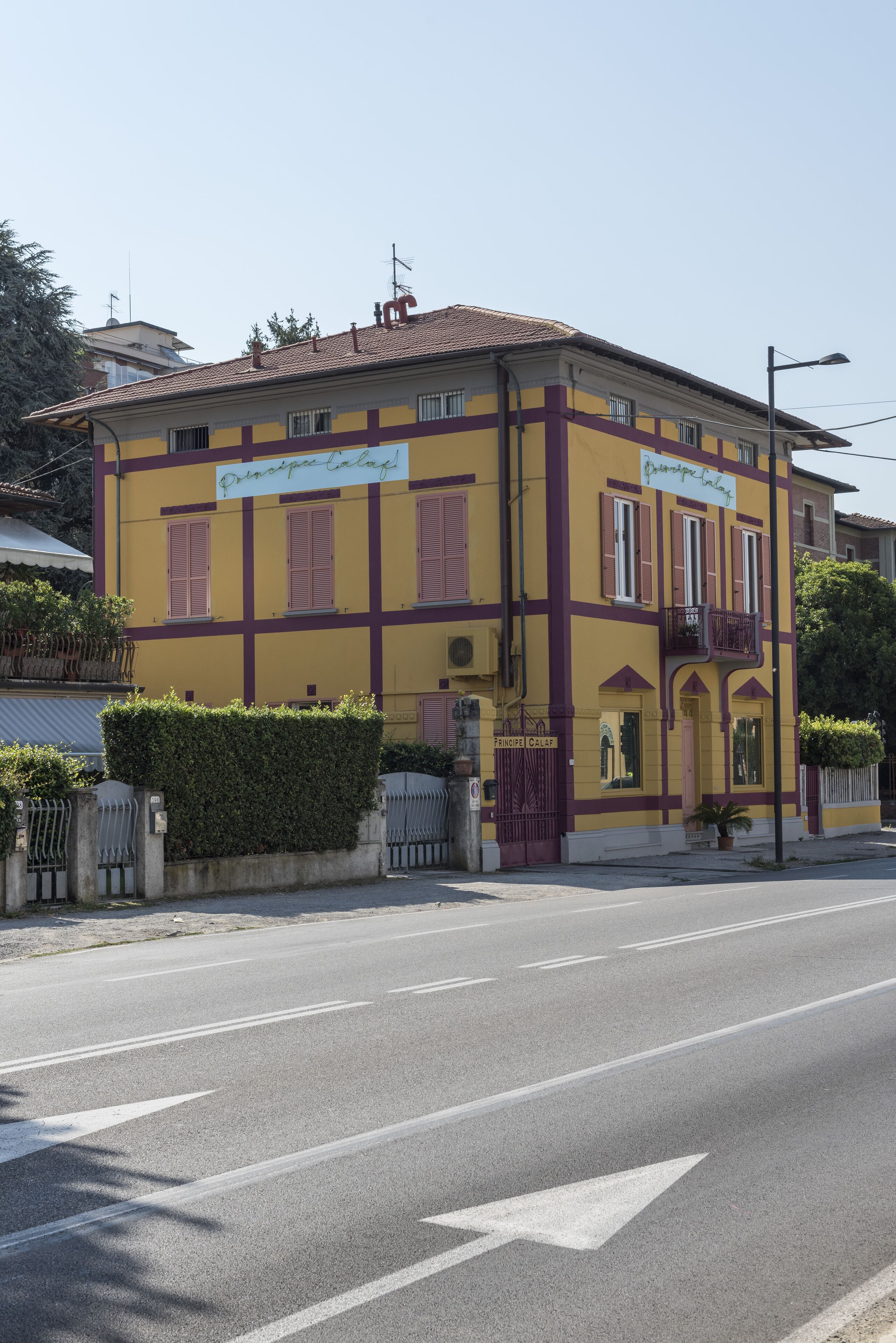 Façade de l’hébergement