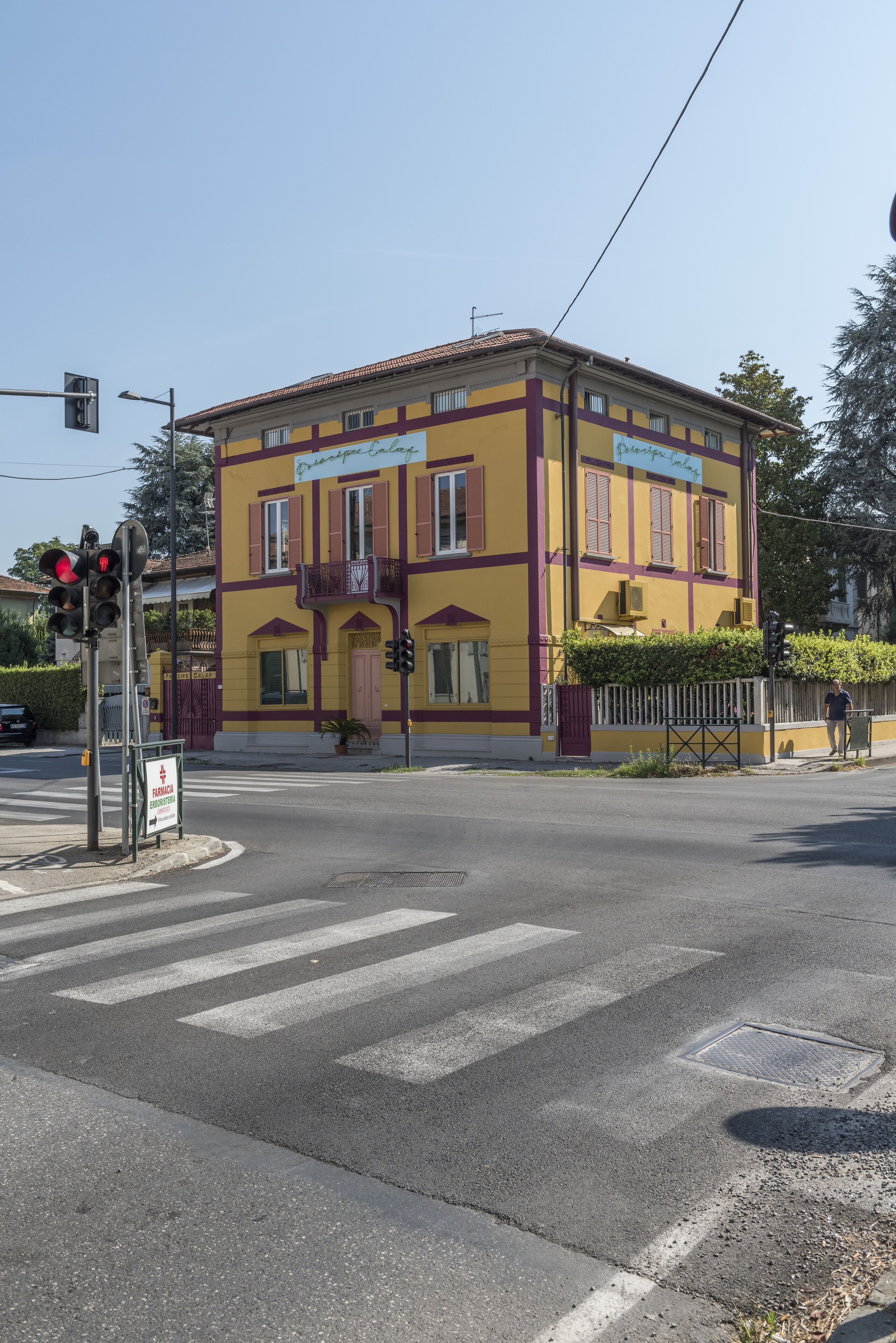 Fassade der Unterkunft