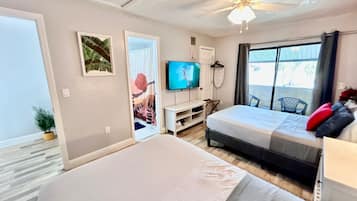 1 bedroom, in-room safe, desk, iron/ironing board