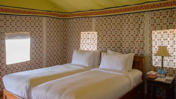 Deluxe Twin Room - The Valley Camp - Phobjikha (Wangdue Phodrang)