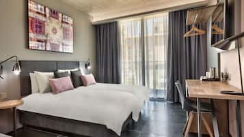Superior Room, 1 Double or 2 Twin Beds | In-room safe, desk, laptop workspace, soundproofing