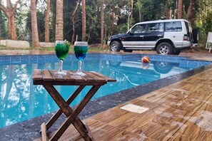 Outdoor pool - The Paddy Field Inn - Hostel (Mananthavady)