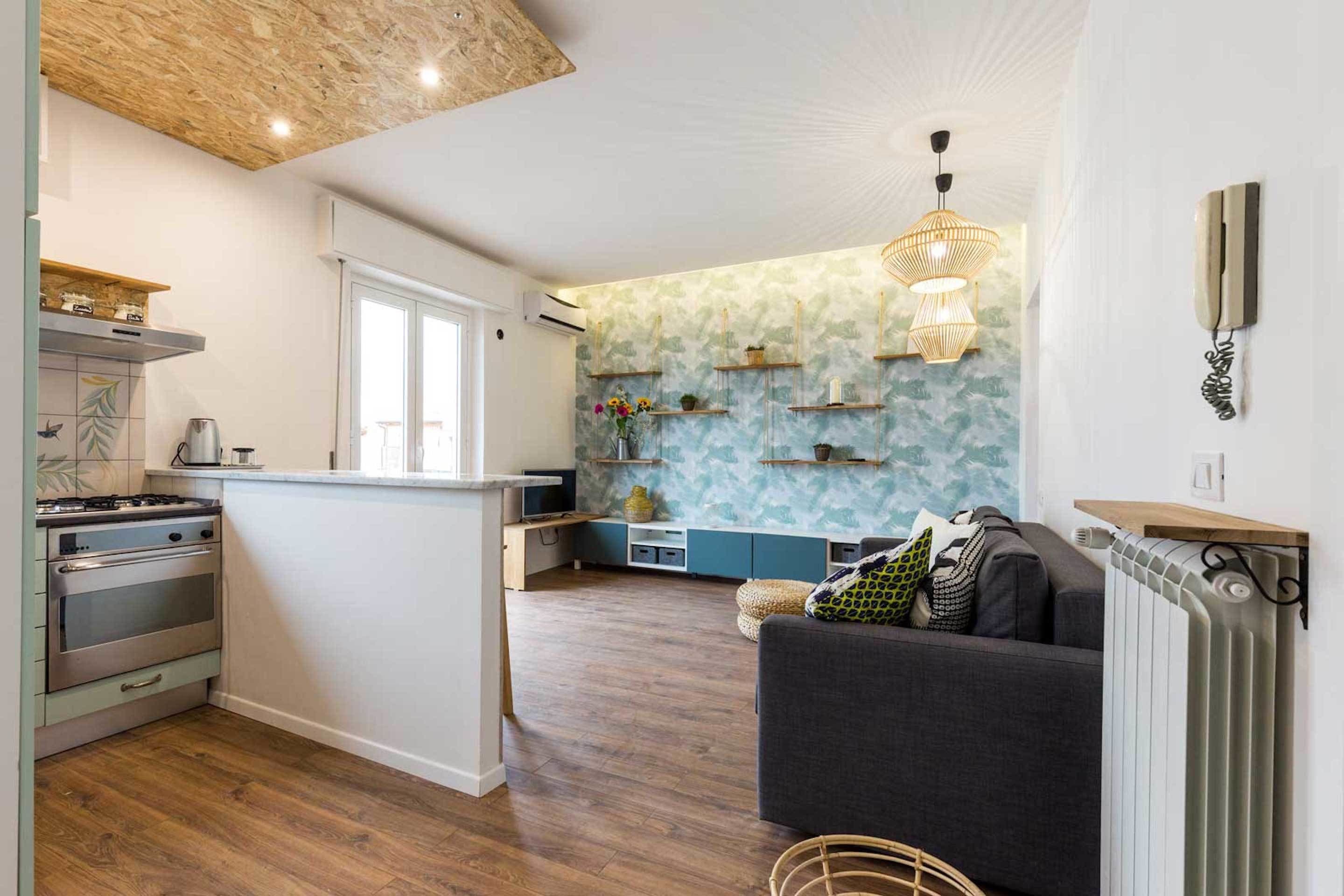 Appartement, 1 chambre | Salle de séjour | Télévision à écran plat