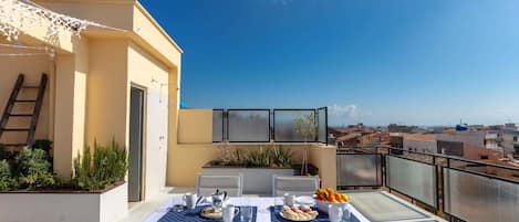 Apartemen, 1 kamar tidur | Teras/patio