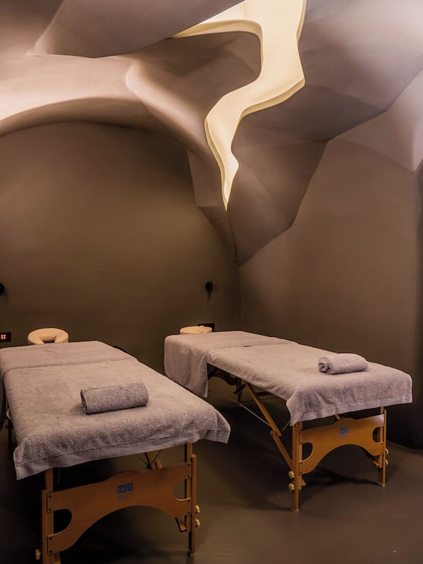 Espace de soins pour les couples, soins corporels, soins d'aromathérapie