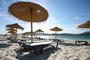 Na praia 