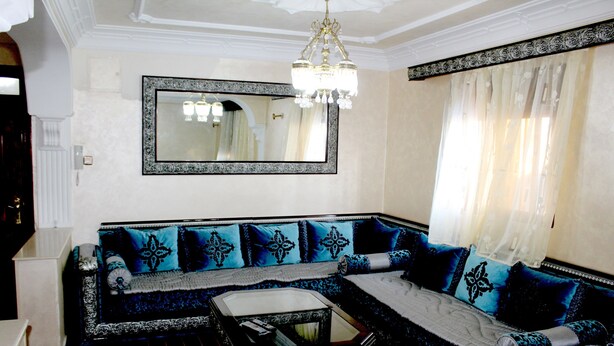 Apartment | Living area | Flat-screen TV - Appartement Centre Ville (Fnideq)