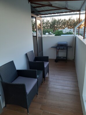 Terrace/patio - West beach penthouse (Flic-en-Flac)