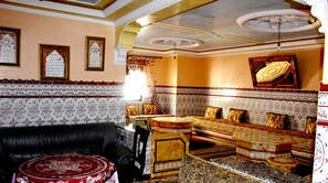 Apartment, 2 Bedrooms | Living area | Flat-screen TV - Immeuble Badis Mdiq (M'diq)