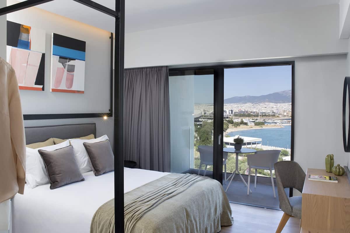 superior double room, sea view | view from room