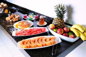 Petit déjeuner buffet compris tous les jours