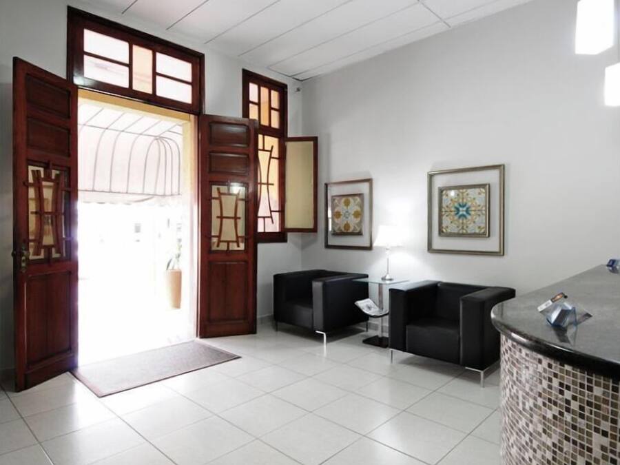 Interior entrance