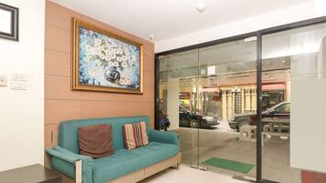 Lobby sitting area