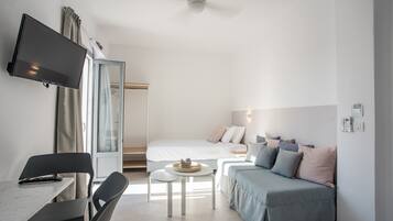 In-room safe, blackout drapes, soundproofing, free cribs/infant beds