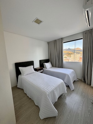 Deluxe Apartment | 2 bedrooms, individually decorated, individually furnished, desk - Gontijo Apart Hotel (Itajuba)