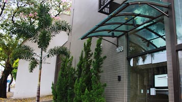 Fachada da propriedade