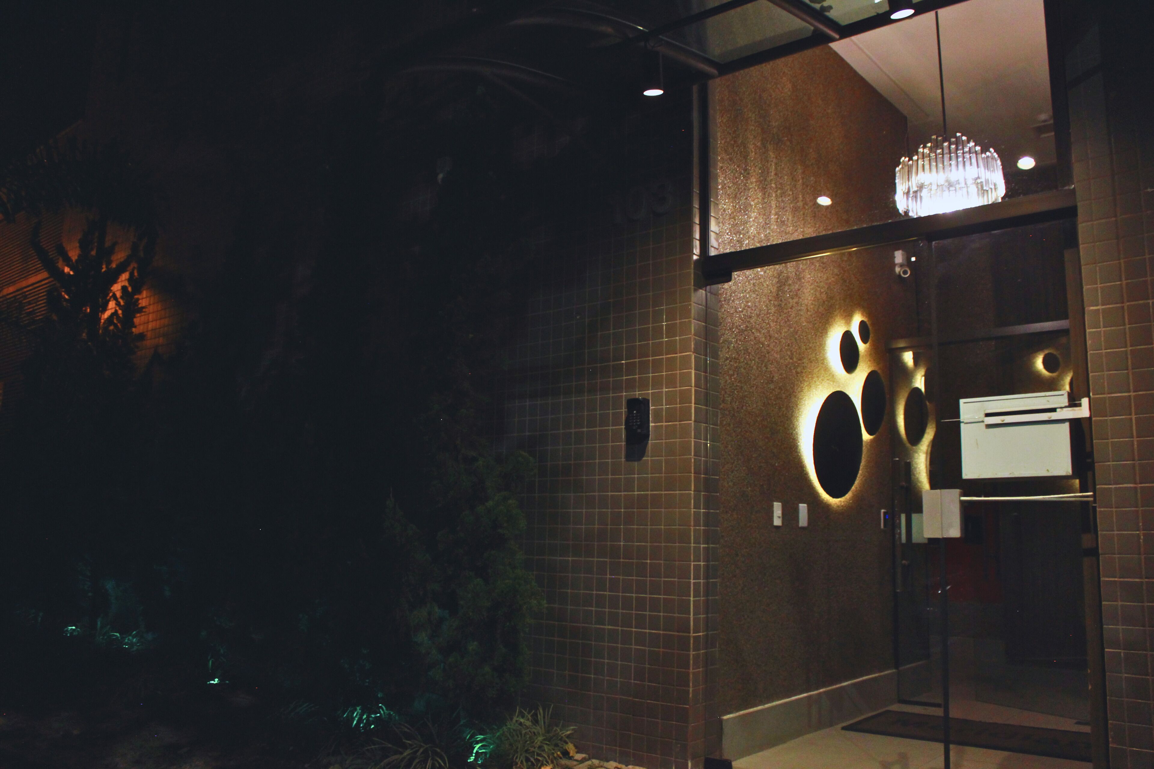 Façade de l’hébergement