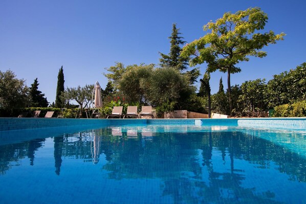 Seasonal outdoor pool
